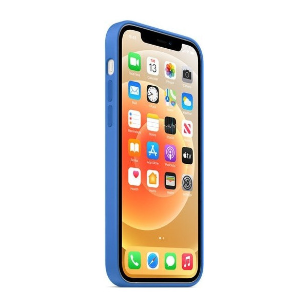 Silicone Case для iPhone 12/12 Pro Capri Blue
