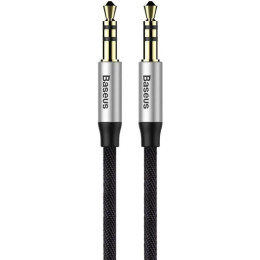 AUX кабель Baseus Yiven M30 1.5m Black/Silver (CAM30)