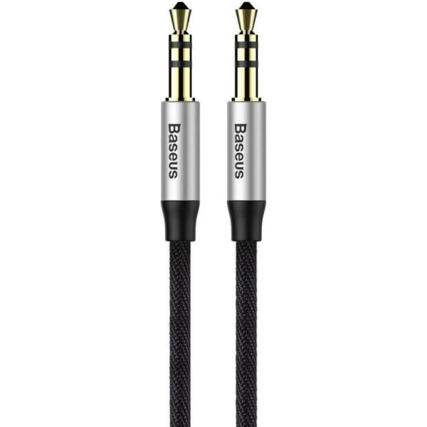 AUX кабель Baseus Yiven M30 1.5m Black/Silver (CAM30)