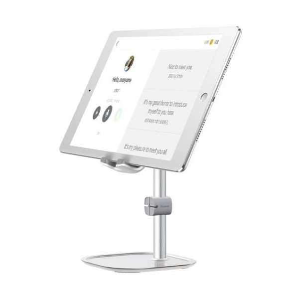 Настольный держатель Baseus Literary Youth Desktop Bracket Silver (SUWY-0S)