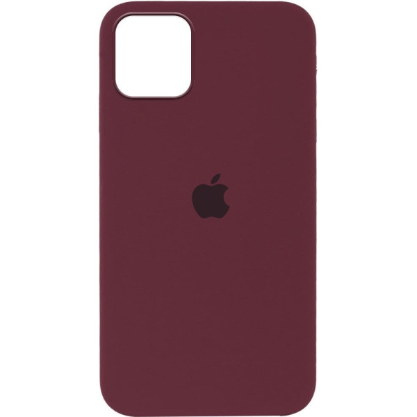 Silicone Case для iPhone 12/12 Pro Plum