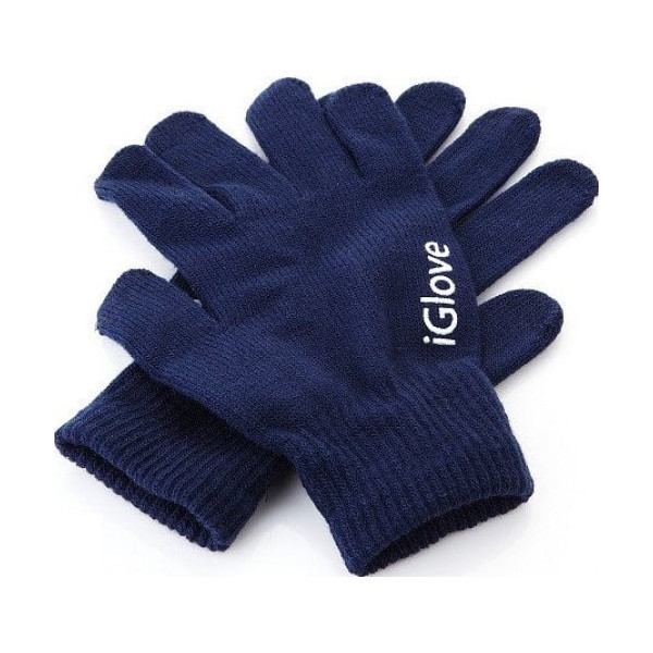 Перчатки iGlove для сенсорных экранов Dark Blue