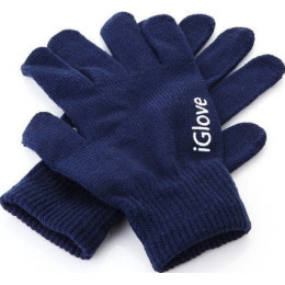 Перчатки iGlove для сенсорных экранов Dark Blue
