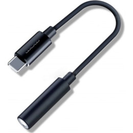 Адаптер WUW X106 Type-C to 3.5mm Black