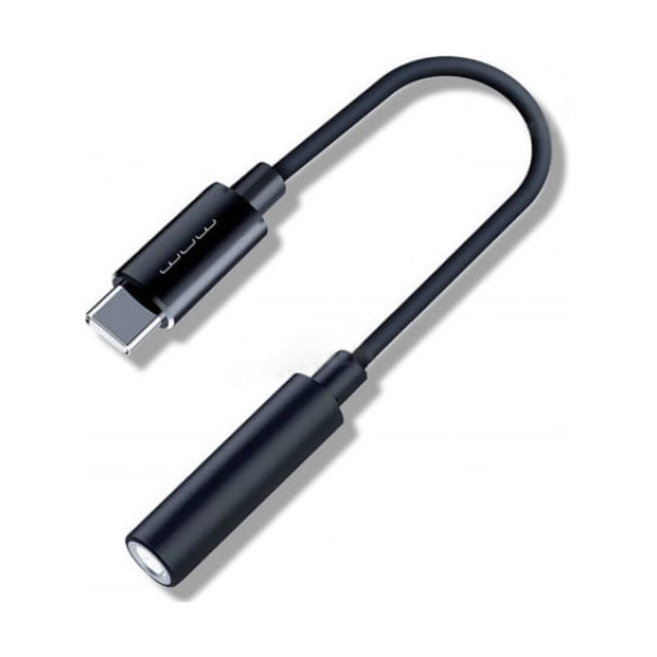 Адаптер WUW X106 Type-C to 3.5mm Black