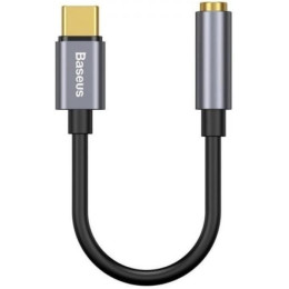 Перехідник Baseus L54 Type-C to 3.5mm Gray (CATL54-0G)