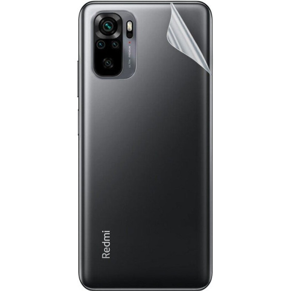 Задняя защитная гидрогелевая пленка DM для Xiaomi Redmi Note 10/10s/Poco M5s Глянцевая