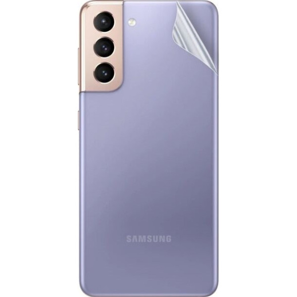Задняя защитная гидрогелевая пленка DM для Samsung S21 Глянцевая