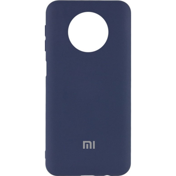 Silicone Case Full Protective для Xiaomi Redmi Note 9T Midnight Blue