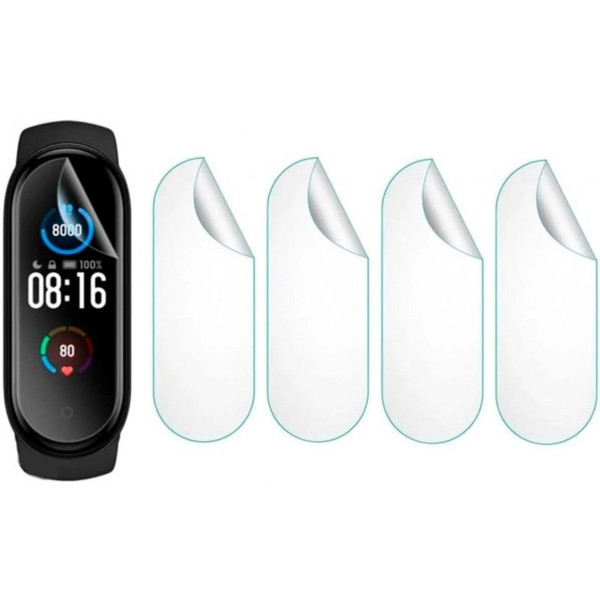 Набір захисних гідрогелевих матових плівок DM для Xiaomi Mi Band 5 (5 шт)