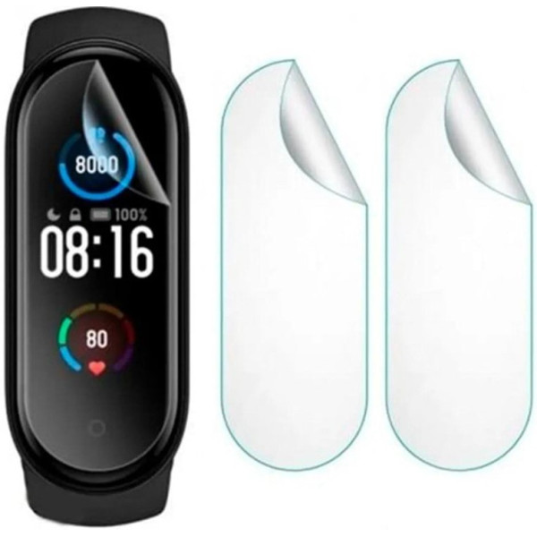 Набор защитных гидрогелевых матовых пленок DM для Xiaomi Mi Band 5 (3 шт)