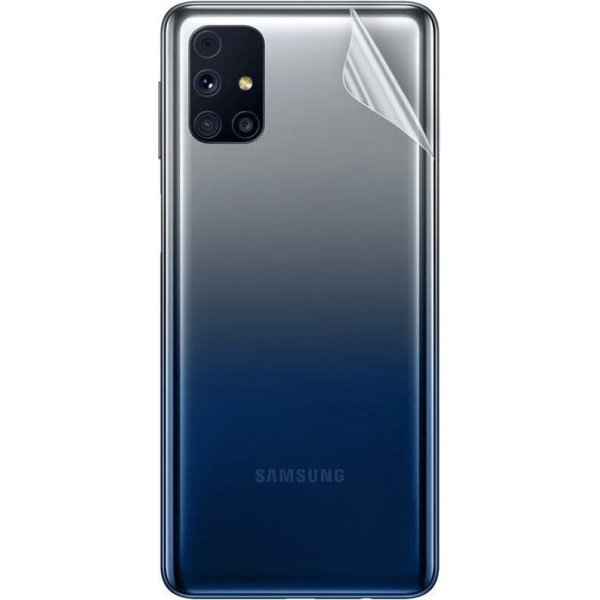 Задняя защитная гидрогелевая пленка DM для Samsung M31S Глянцевая