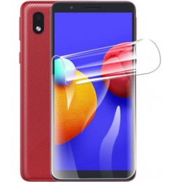 Защитная гидрогелевая пленка DM для Samsung A01 Core Глянцевая