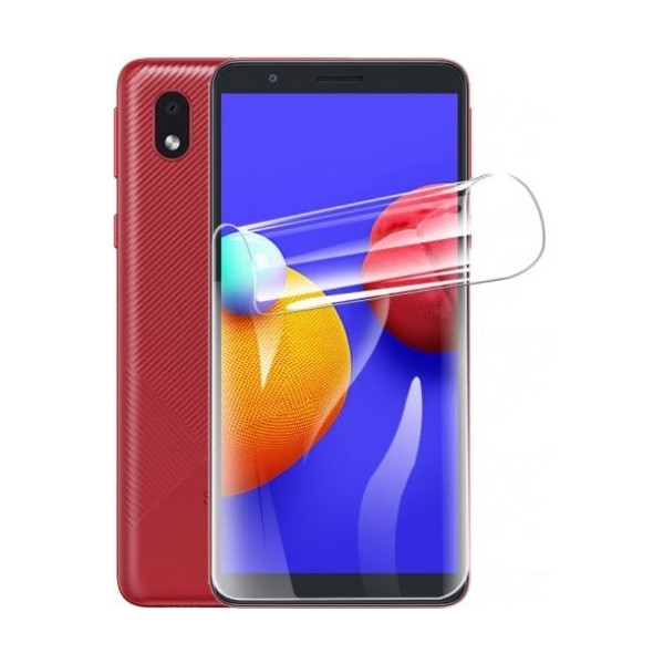 Защитная гидрогелевая пленка DM для Samsung A01 Core Глянцевая