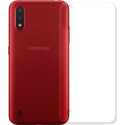 Задняя защитная гидрогелевая пленка DM для Samsung A01 Глянцева