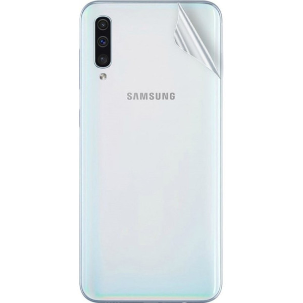 Задняя защитная гидрогелевая пленка DM для Samsung A30S Глянцевая