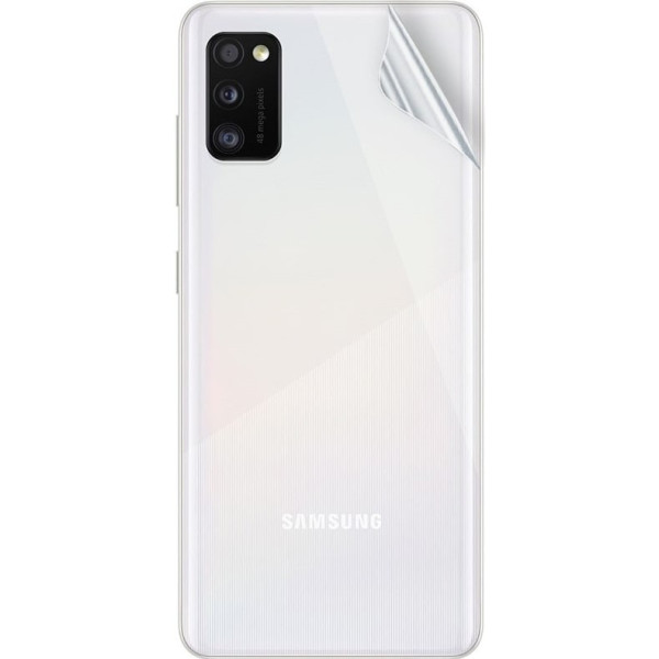 Задняя защитная гидрогелевая пленка DM для Samsung A41 Глянцевая