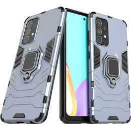 Чехол Transformer Ring for Magnet для Samsung A72 Metal Slate