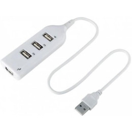 USB HUB Voltronic DNS-HUB4-OW, 4хUSB2.0, White (DNS-HUB4-OW/19155)