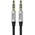 AUX Кабель Baseus Yiven M30 1M Silver/Black