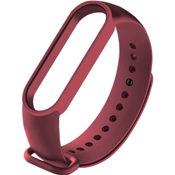 Ремінець для Mi Band 5/6 Maroon