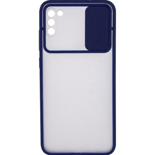 Чехол Camshield mate с шторкой для Xiaomi Poco M3 Blue