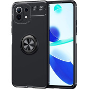 Чехол Deen ColorRing для Xiaomi Mi 11 Lite/11 Lite 5G Black