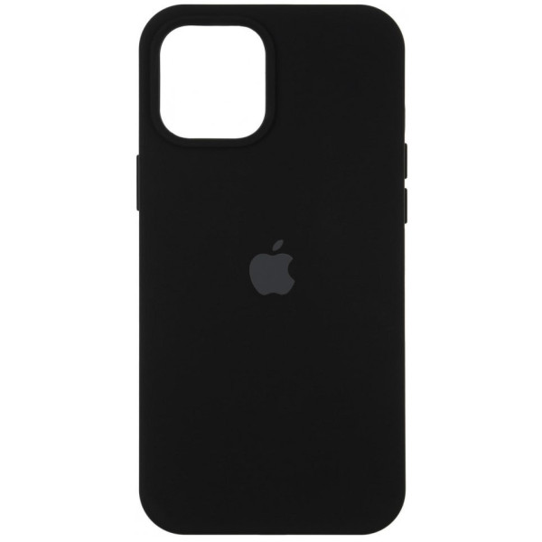 Silicone Case для iPhone 12/12 Pro Black