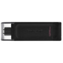 Флеш память Kingston DataTraveler 70 128GB Type-C Black (DT70/128GB)