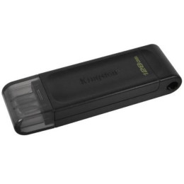 Флеш память Kingston DataTraveler 70 128GB Type-C Black (DT70/128GB)