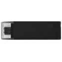 Флеш память Kingston DataTraveler 70 128GB Type-C Black (DT70/128GB)