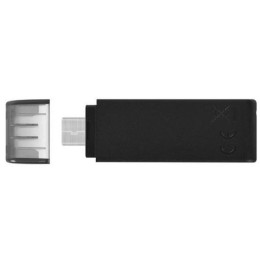 Флеш память Kingston DataTraveler 70 128GB Type-C Black (DT70/128GB)