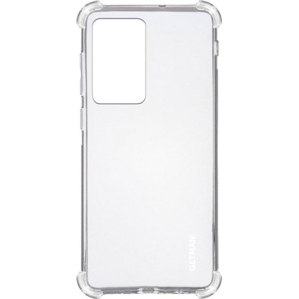 Чохол Getman з посиленими кутами для Samsung Note 20 Ultra прозорий