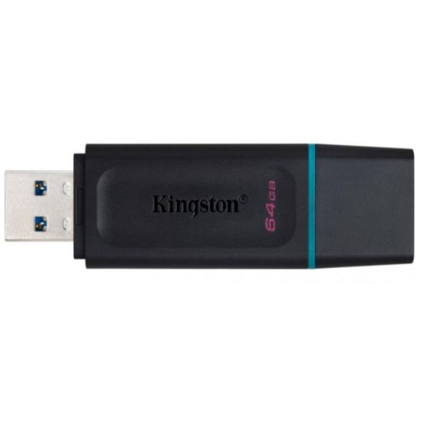 Флеш пам'ять Kingston DT Exodia 64GB USB 3.2 Black/Teal (DTX/64GB)