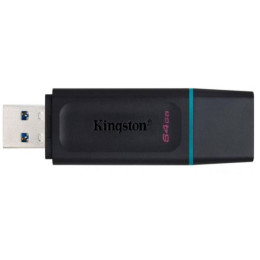 Флеш пам'ять Kingston DT Exodia 64GB USB 3.2 Black/Teal (DTX/64GB)