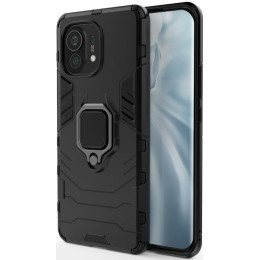 Чохол Transformer Ring for Magnet для Xiaomi Mi 11 Black