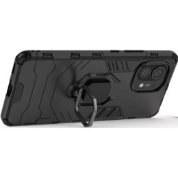 Чохол Transformer Ring for Magnet для Xiaomi Mi 11 Black