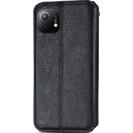 Чехол-книжка Getman Cubic для Xiaomi Mi 11 Black