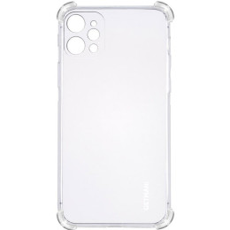Чохол Getman з посиленими кутами для iPhone 12 Pro Max прозорий