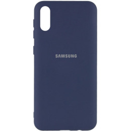 Silicone Case для Samsung A02 A022 Midnight Blue