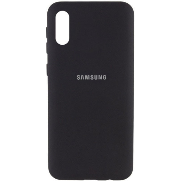 Silicone Case для Samsung A02 A022 Black