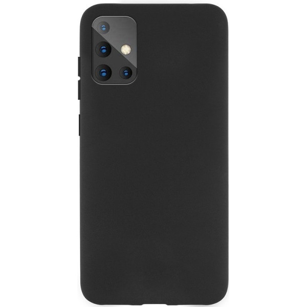 Чехол силиконовый Samsung A72 Black