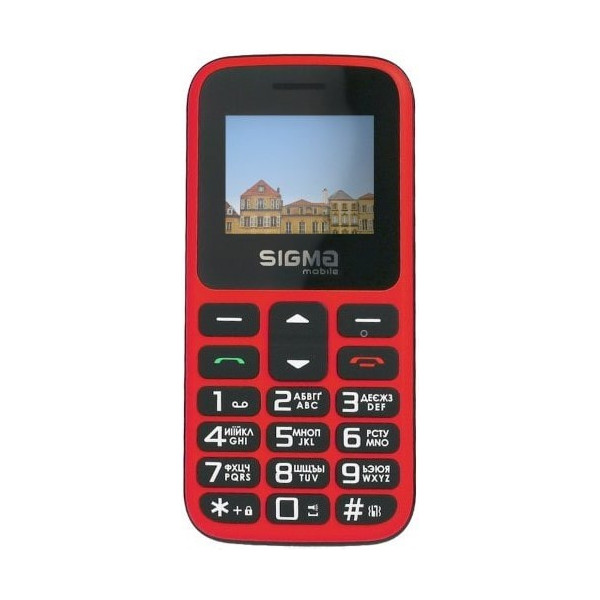 Телефон Sigma Comfort 50 HIT 2020 Red