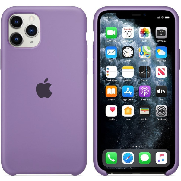 Silicone Case iPhone 11 Pro Max Lilac Pride
