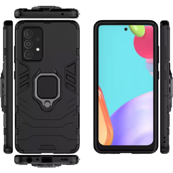 Чехол Transformer Ring for Magnet для Samsung A72 Black