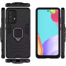 Чехол Transformer Ring for Magnet для Samsung A72 Black