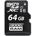Карта пам'яті Goodram microSDХC 64GB UHS-I Сlass 10 + SD-adapter (M1AA-0640R12)