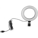 Лампа кольцевая Ring Fill Light QX-160 16 см 6 дюймов без держателя