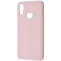 Silicone Case Samsung A10S Light Pink