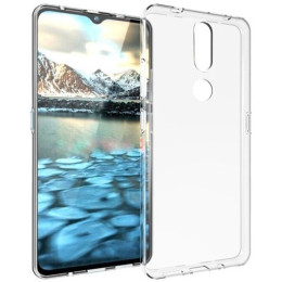 Чохол силіконовий для Nokia 2.4 прозорий